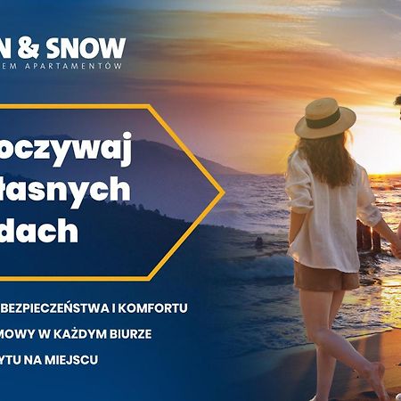 Apartamenty Delux Sun & Snow Nowe Hallerowo Z Przestronnym Tarasem - Blisko Centrum Władysławowo 外观 照片