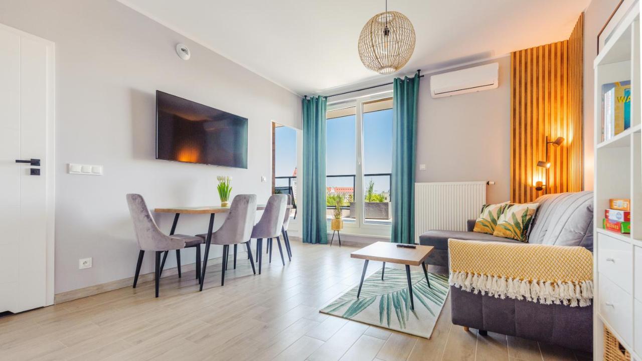 Apartamenty Delux Sun & Snow Nowe Hallerowo Z Przestronnym Tarasem - Blisko Centrum Władysławowo 外观 照片